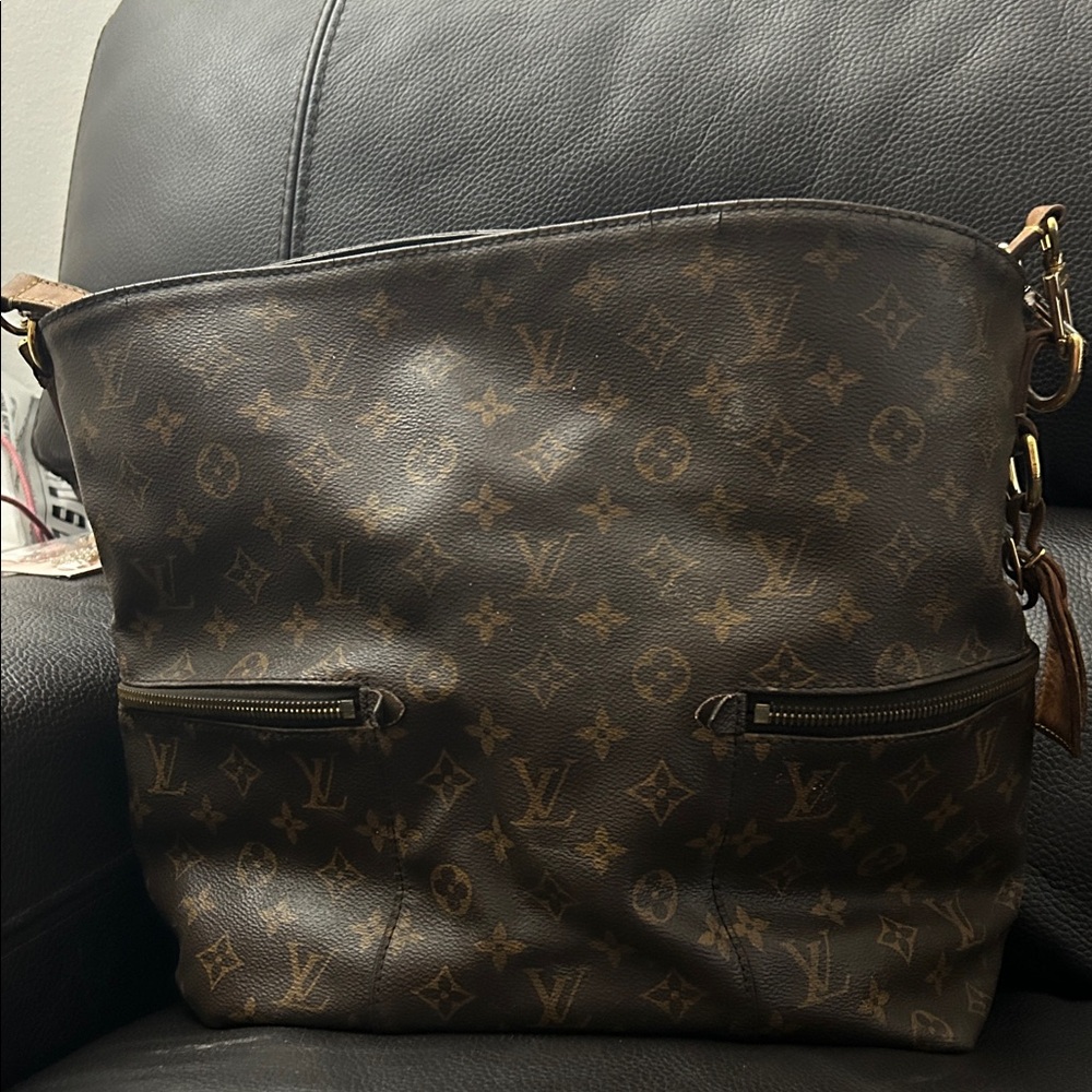 Louis Vuitton Dark Brown Monogram Tote